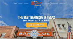 Desktop Screenshot of louiemuellerbarbecue.com